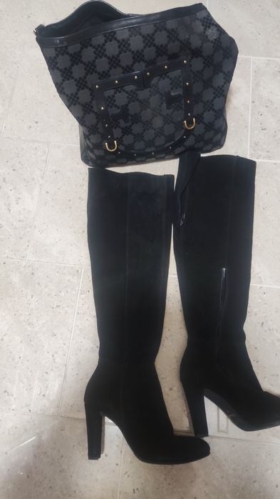 R. Polanski  Уникални велурени ботуши