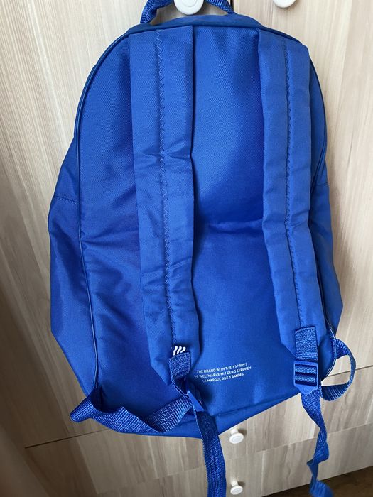 Синя раница Адидас унисекс