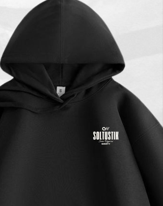 Худи QWERTY Soltustik черный