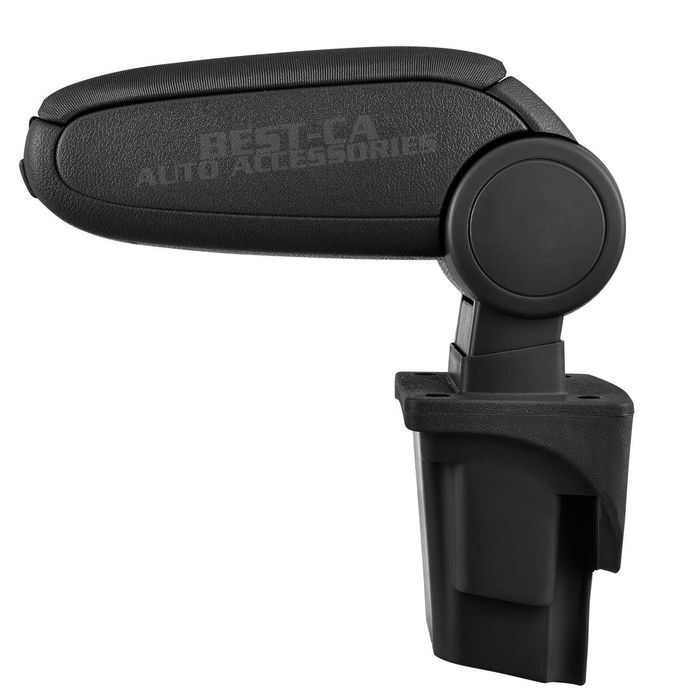Cotiera auto dedicata textile negru pentru Seat Leon Mk2 1P 2006-2012