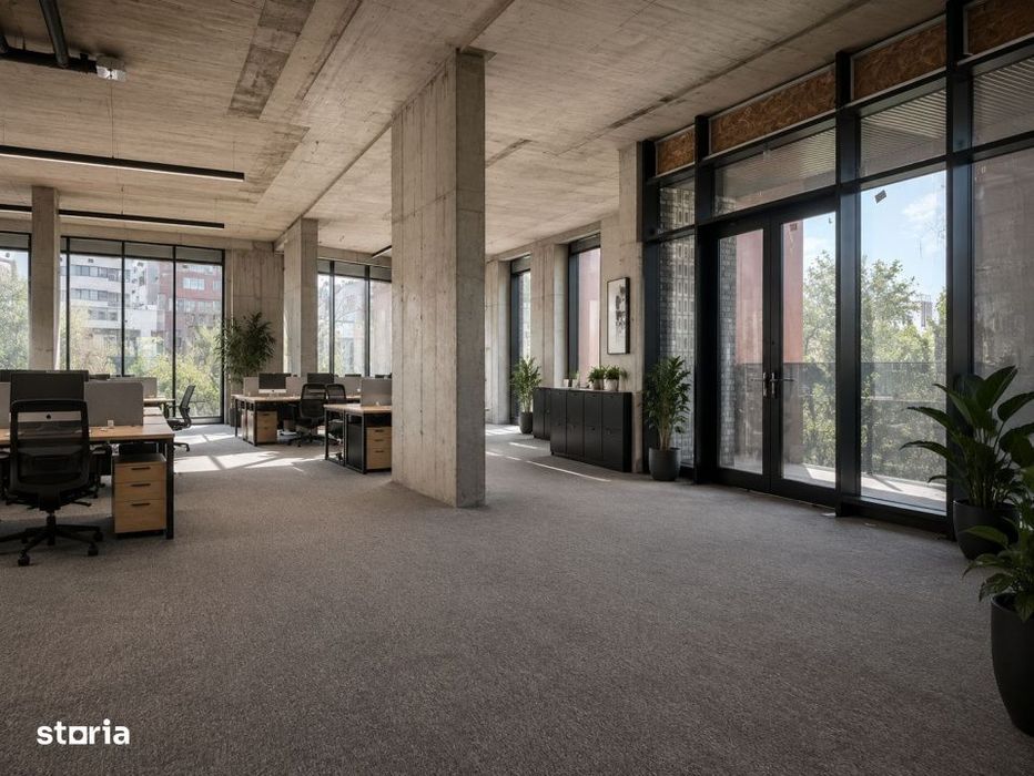 Spatiu de birouri premium de 1.200 mp | Etaj integral | 20 locuri de p