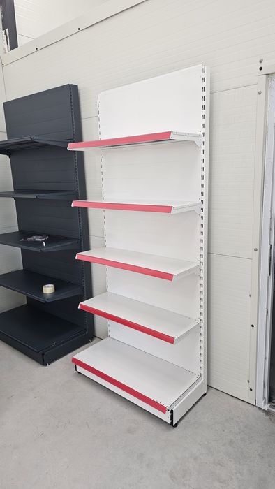 Rafturi metalice magazin NOI 220x90 – stoc disponibil, livrare rapidă