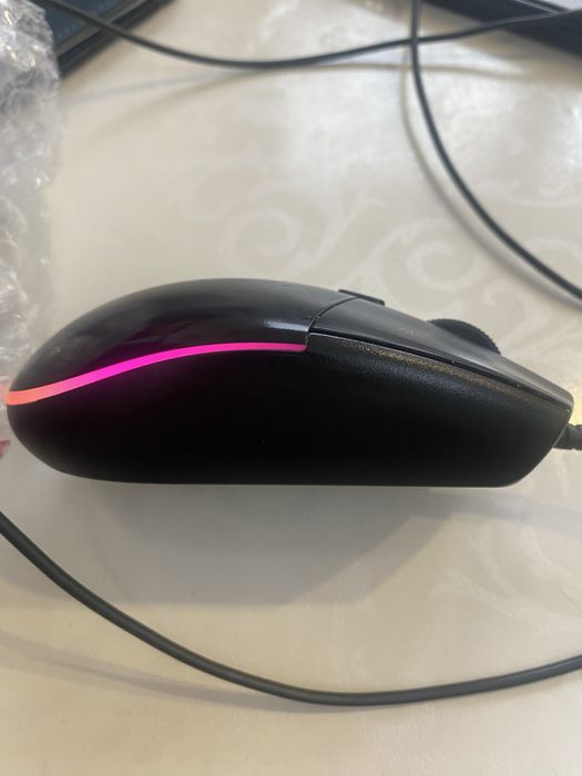 Мышка logitech g102 черного цвета