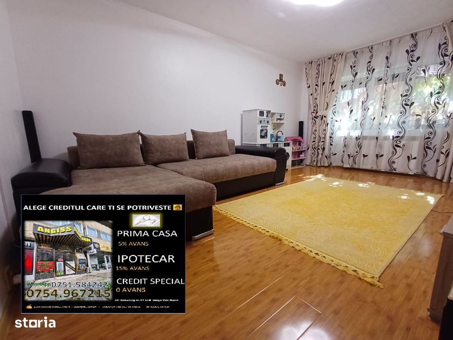 Apartament 2 Camere – Cartier E3 (Complet Mobilat, Parter Înalt)