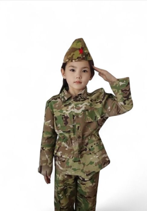 Военные костюмы на мальчиков и девочек