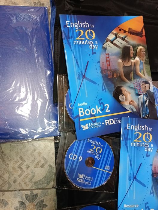Комплект Английски  самоучител нов