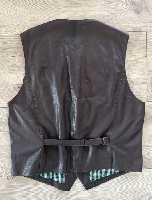 Vesta Piele Naturala Maro Captusita Barbati | Marime L