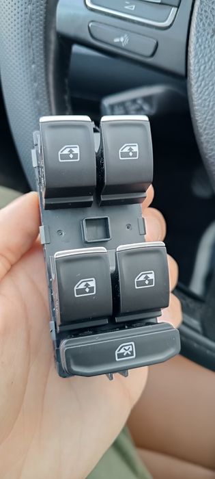 Чисто нов панел за електрическите прозорци на Volkswagen