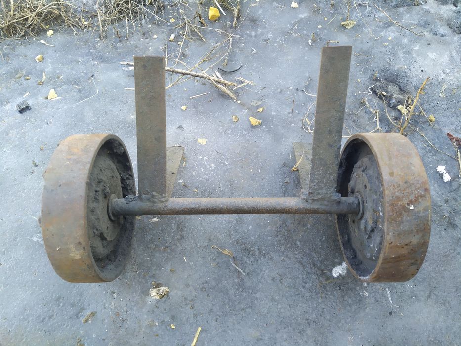 Колеса с осью железные