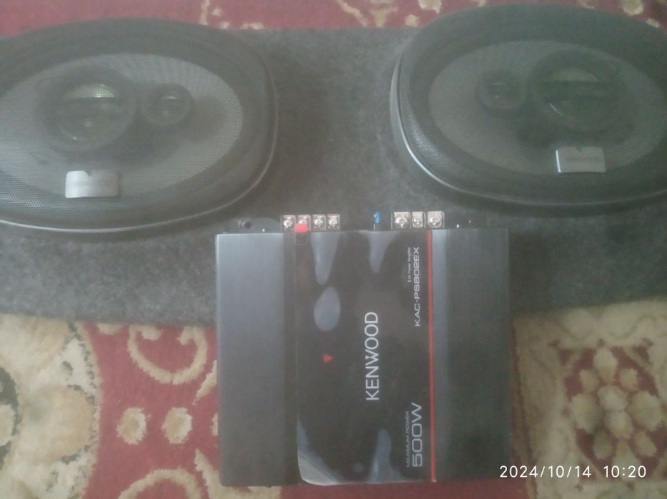 Прадаю усилитель калонки Kenwood комплект оригинал