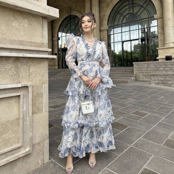 Платье шифон 48размер