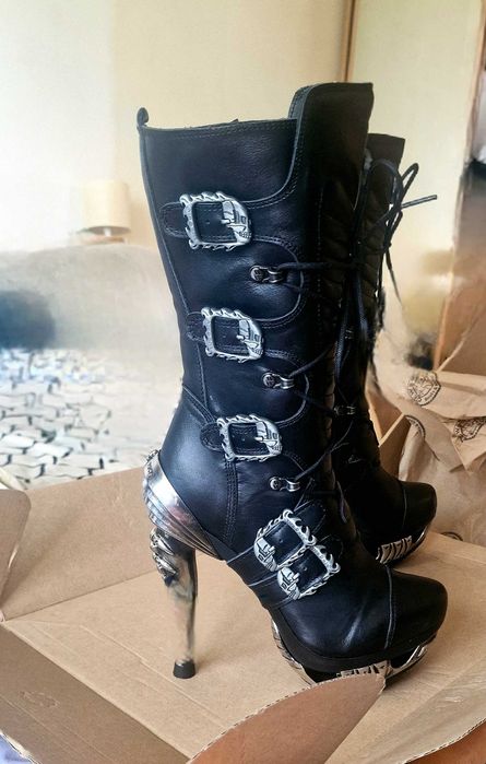 Cizme New Rock piele naturala