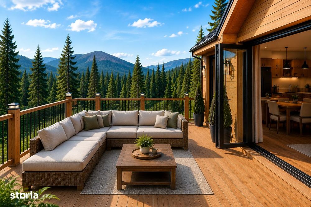 Bran Mountain Retreat - doar 3 case superbe la munte.