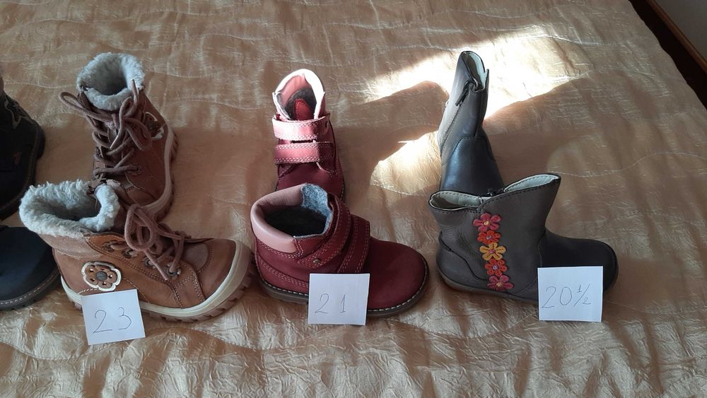 Кожени боти за момиче