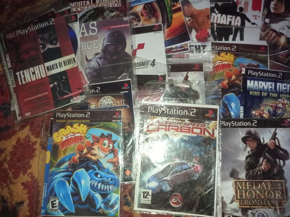 Диски от Sony Playstation 2