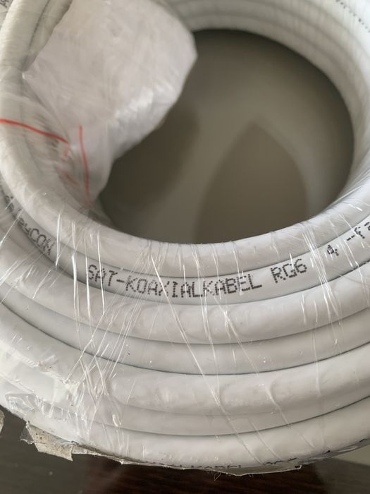 Коксиален кабел -20 метра с 10 бр. Букси