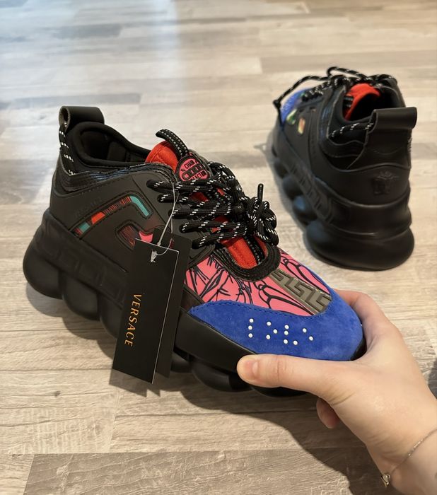 Adidasi Versace Chain model 2025