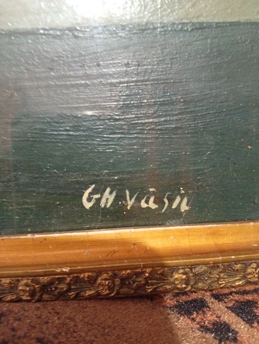 Tablou vechi în ulei