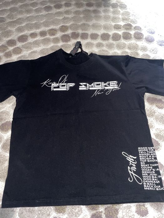 Tricou Vlone Pop Smoke Faith