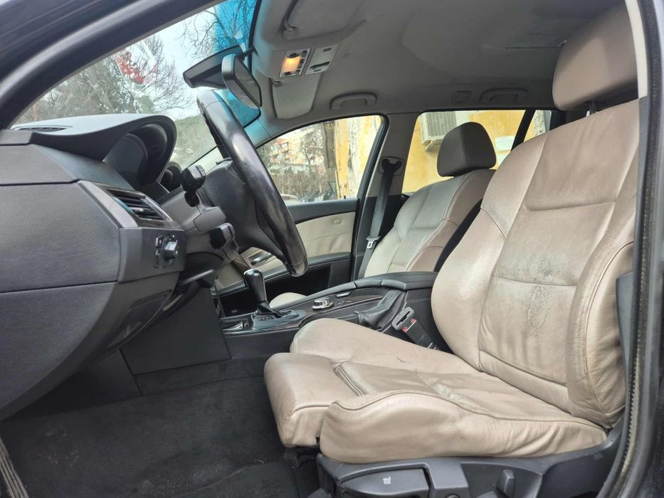 BMW E61 530XD 231кс ксенон рекаро теглич автоматик НА ЧАСТИ!