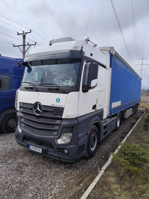 Vând sau dezmembrez Mercedes Actros MP4 Euro 6, an 2013 – motor defect