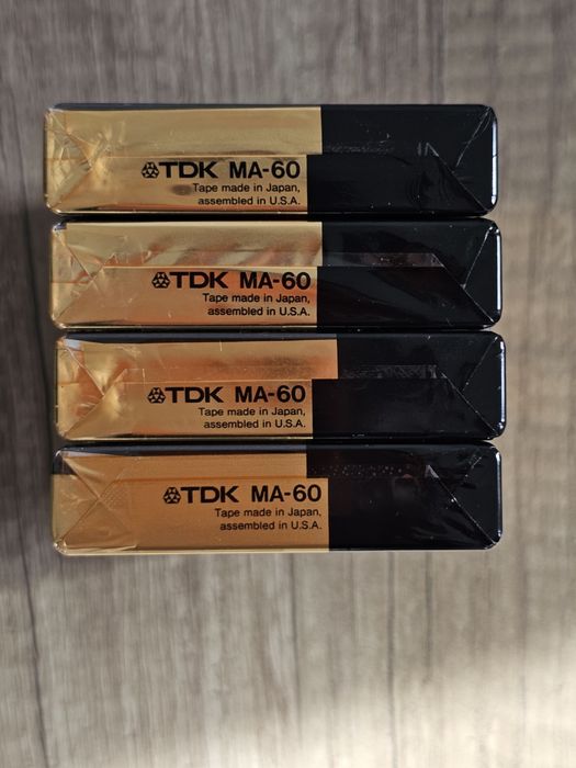 Casete audio sigilate metal TDK MA 60 minute