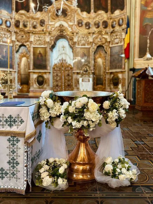 Aranjamente cununie religioasa sau botez