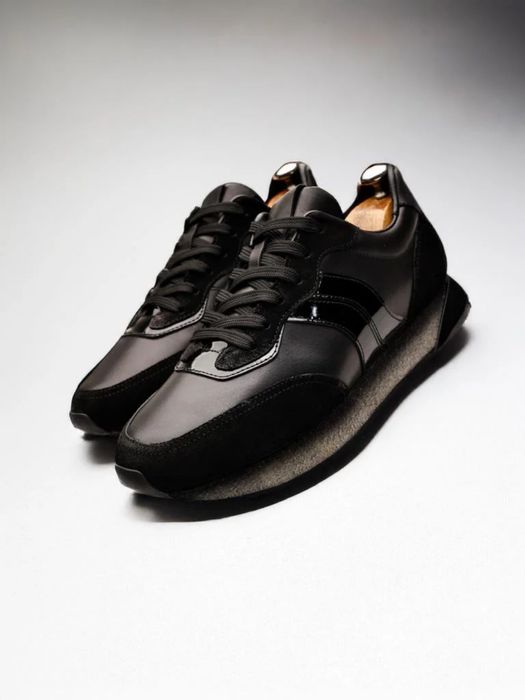 Мъжки обувки от 100% естествена кожа! Ръчна изработка!