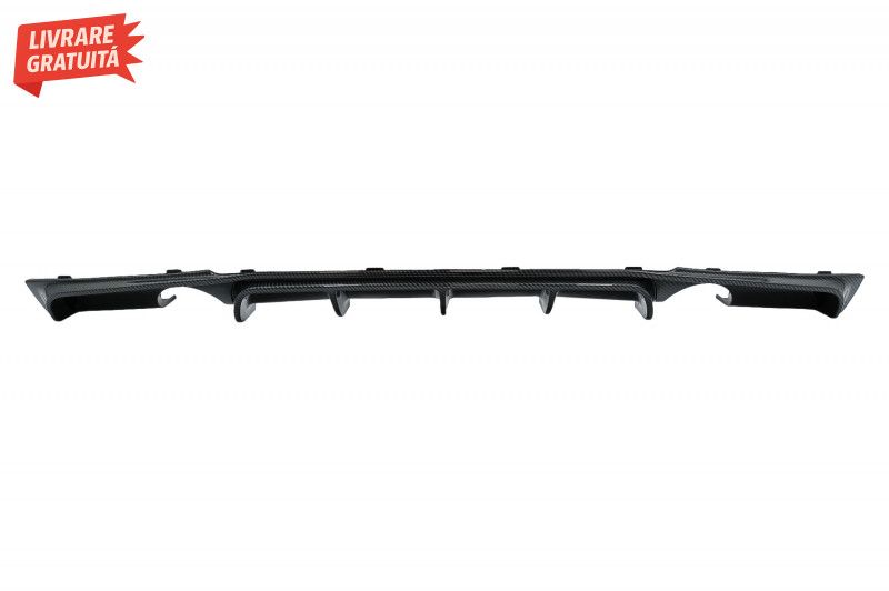 Prelungire Bara Fata si Difuzor Bara Spate cu Evacuare Dubla BMW Seria