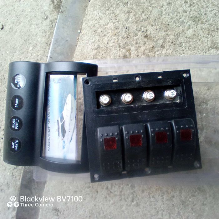 Части за лодка, помощен двигател стойка, табло, леари,