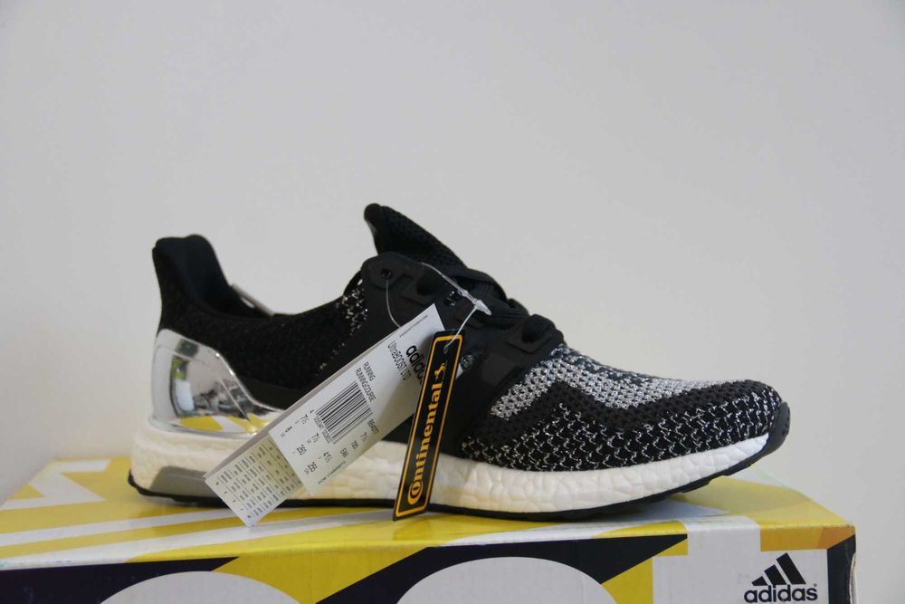 Adidas Ultra Boost - Черно и сребристо, размер 41 1/3 (26 см)