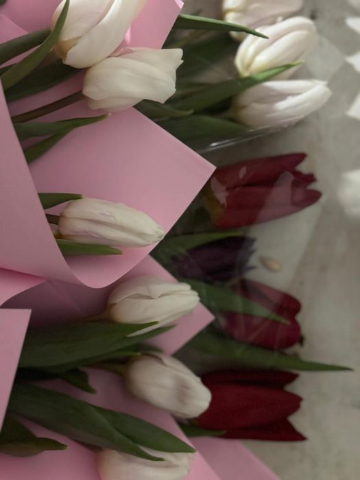 Тюлпаны цветы с доставкой по городу