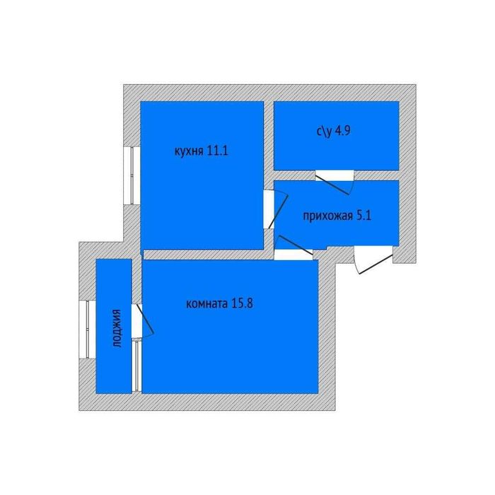 Продам 1 комнатную квартиру КСК