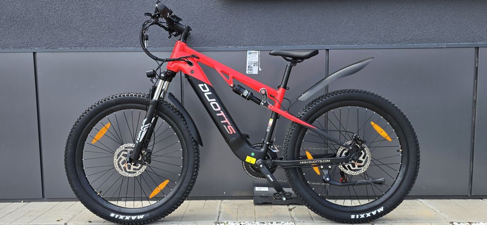 Ел. Велосипед с BAFANG-DUOTTS  E29  Бат. 48V/ 13.5 Ah Mотор Bafang 250W нoм  мощност 750W максимална мощност 27.5 х 2.60 гуми Автономия 90км