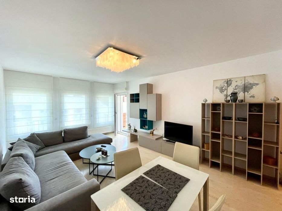Apartament de închiriat în Sibiu – 2 camere, terasă cu vedere la munți