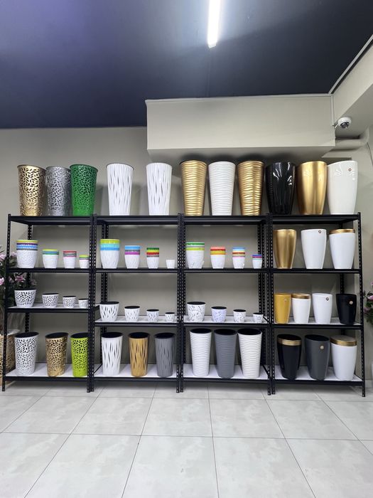 100+ турдаги гул туваклар. Тўғридан-тўғри заводдан/