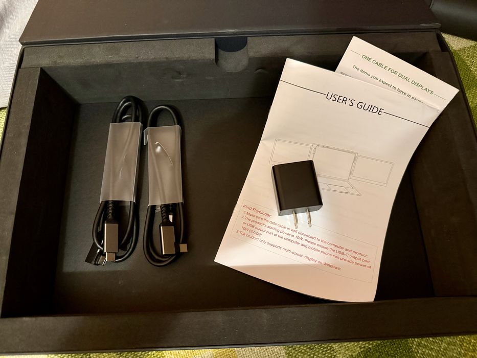 Monitor dublu laptop / macbook 12” NOU!