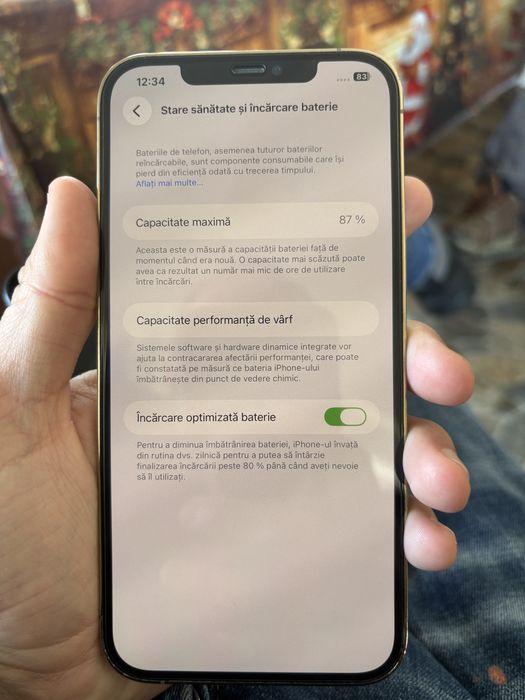 Iphone 12 pro max, 86% baterie 256GB