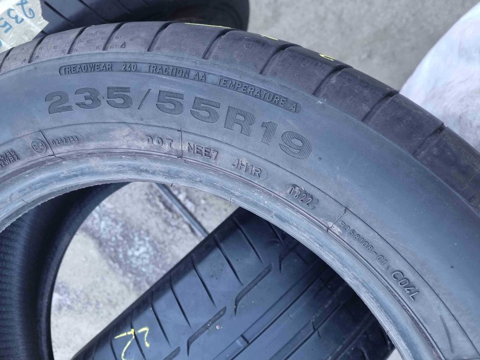 235/55 R19 • Vara • Dunlop Sport Maxx RT 101W | 2 buc | DOT 2022 | Pret/buc