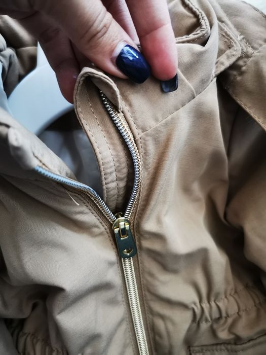 Geaca parka vătuita, mărimea 74, brand H&M