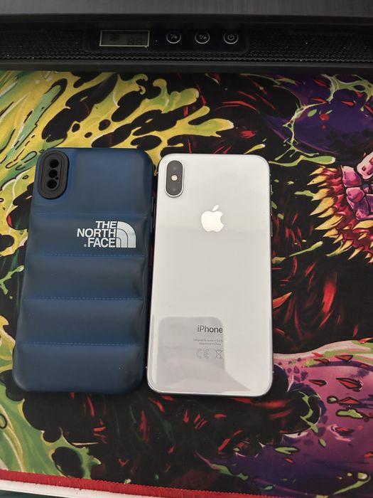 Vand Iphone X 64GB 100% Bateria - White