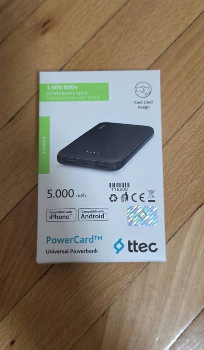 Преносима батерия ttec чисто нова неизползвана