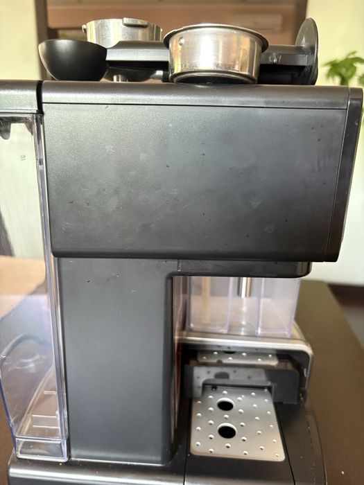 Vand Espressor Manual cu Lapte Prima Latte Argintiu Breville