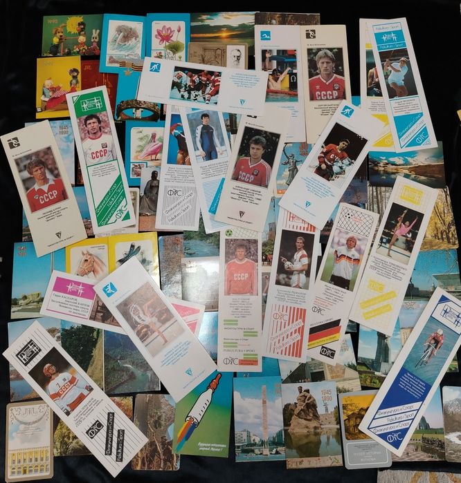 Календари СССР и начала 90х.