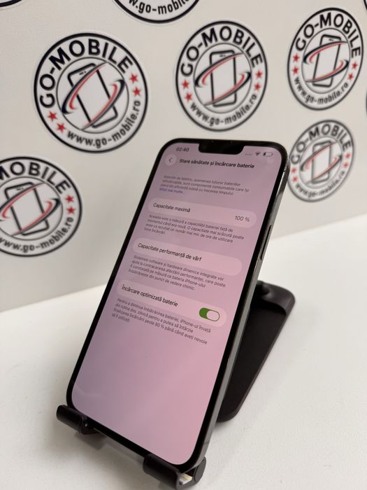 iPhone 13 Pro Max - 128GB - 100% - Verde - Impecabil - Garantie