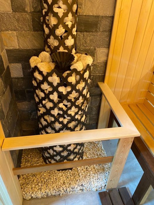 Установка печей для бани