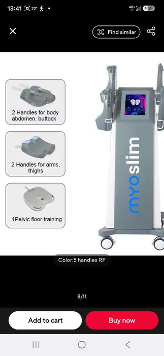 Vand EMS  Slim Neo cu 5 manipuli, aproape nou