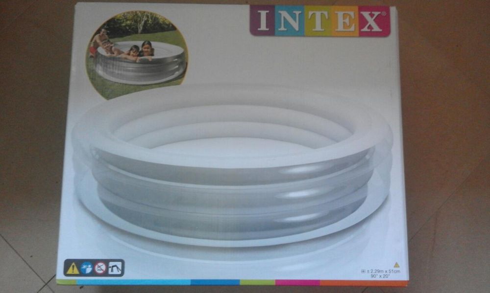 Piscina gonflabila pereti grosi, Intex 229x51cm, noua