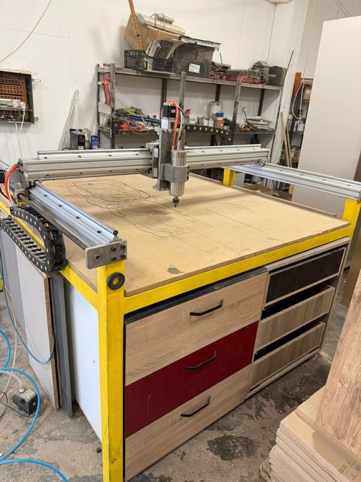 Cnc рутер фрезоване