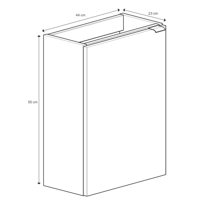 Mobilier baie Good Home Imandra nou, in cutie